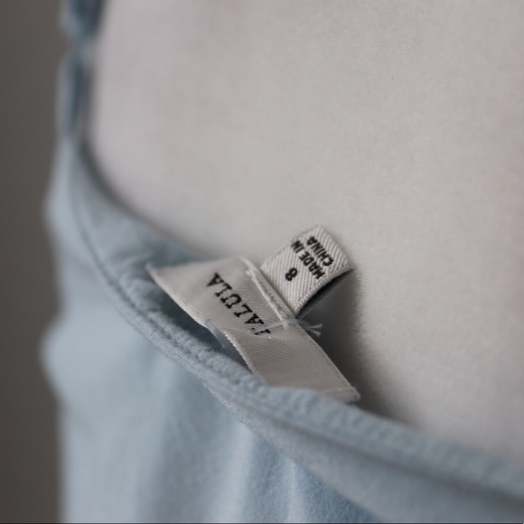 Aritzia Talula pale blue skater dress - Picture 8 of 8